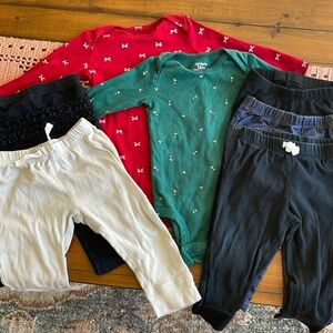 7 set bundle bottoms and onsies